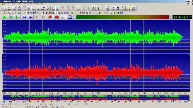 Screen shot of GoldWave processing, stage 7