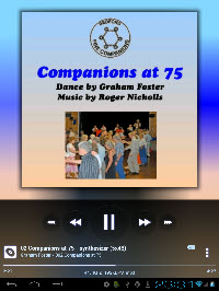 Screen shot of PowerAMP app 
playing track 'Miss Sayer's Allemande' from album 'Kenton Ramblers 1978'